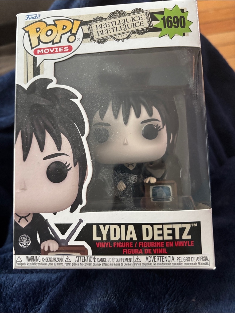 NIP 1690 Funko Pop! Movies Lydia Deetz Vinyl Figure - Black, White